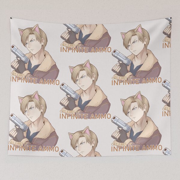 Item preview, Feline Operative with a Determined Gaze designed and sold by ErichThiel.