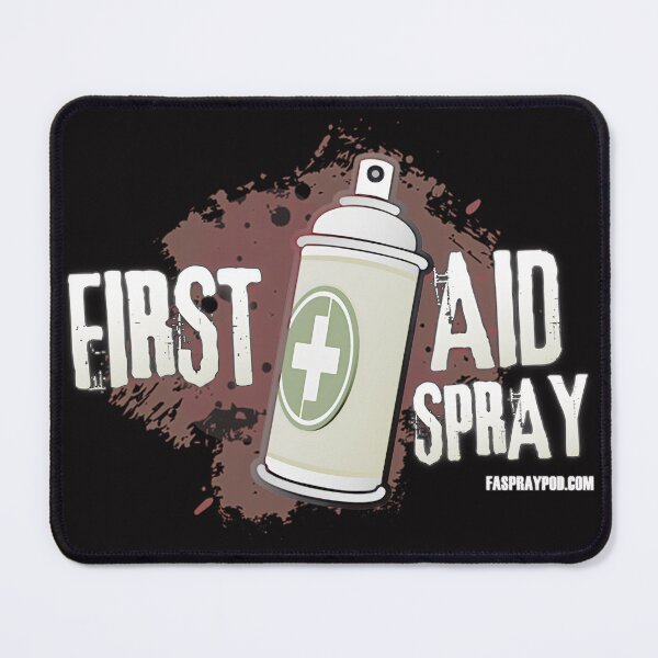 Item preview, First Aid Spray | Survival Healing Red Splatter designed and sold by ErichThiel.