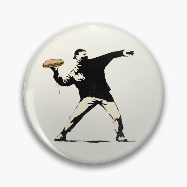 Item preview, Sandwich Thrower – Viral Street Art Meme designed and sold by Bratak.