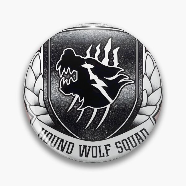 Item preview, Ferocious Wolf Head Emblem Crest Grunge Design designed and sold by ErichThiel.