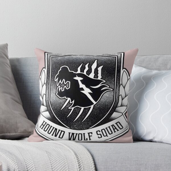 Item preview, Ferocious Wolf Head Emblem Crest Grunge Design designed and sold by ErichThiel.
