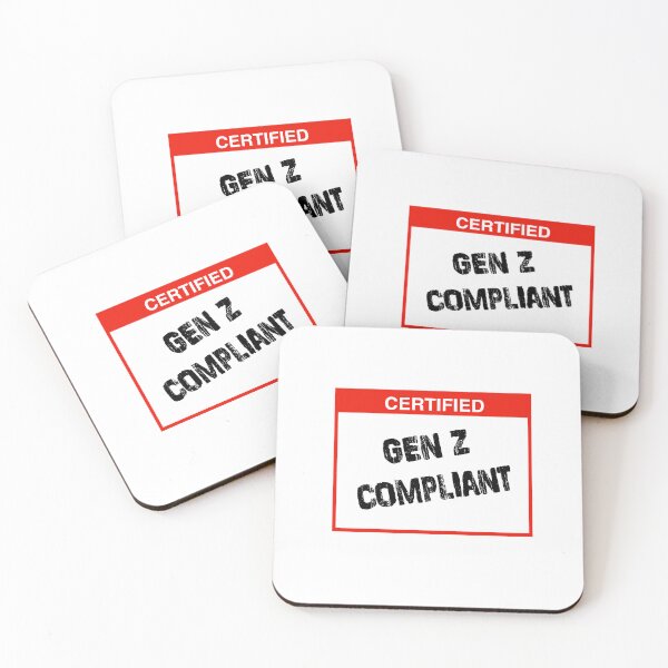 Item preview, Certified Gen Z Compliant designed and sold by TCServicesUK.