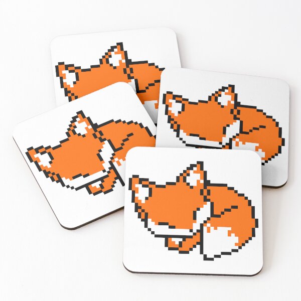 Item preview, have you ever seen kawaii fox pixel art designed and sold by kaiakus.