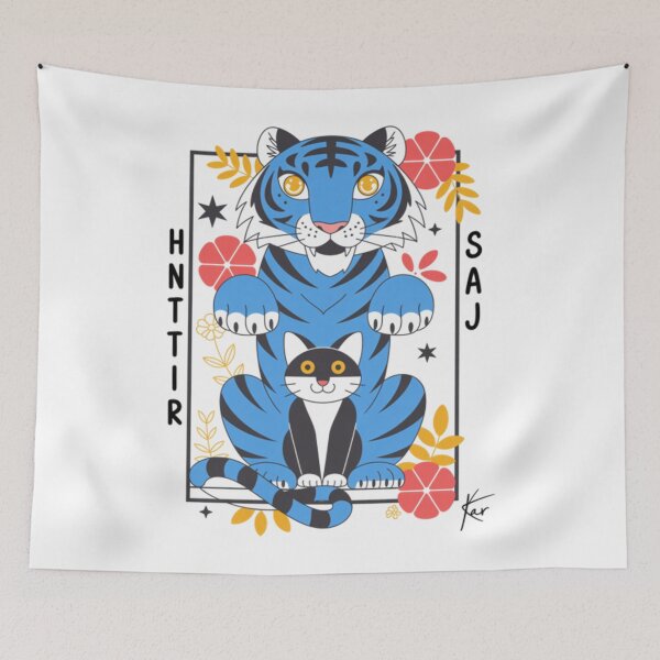 Item preview, Derpy Tiger  - Derpy Tiger & Black Cai designed and sold by DestiniRutherf.