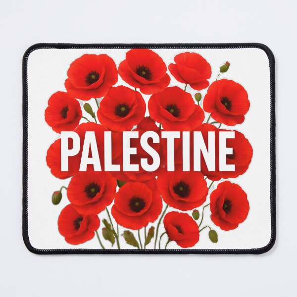 Item preview, Palestine - Red Poppy Seed Flower designed and sold by ArabicMerch.