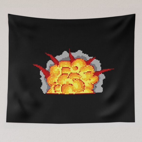 Item preview, boom boom kaboom pixel art designed and sold by kaiakus.