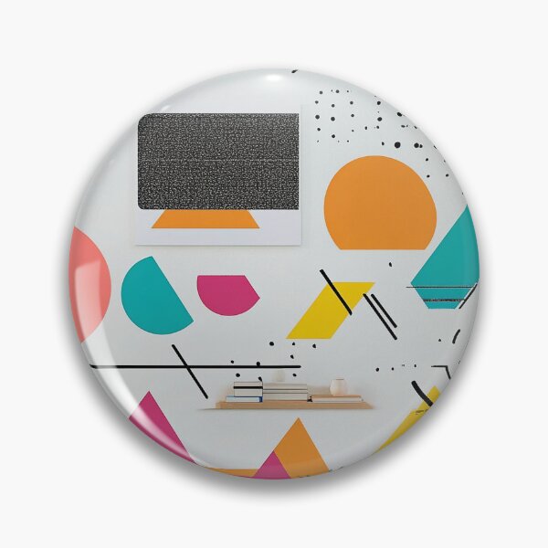 Item preview, Abstract Geometric Pure and Vibrant Shapes designed and sold by MidArtForge.