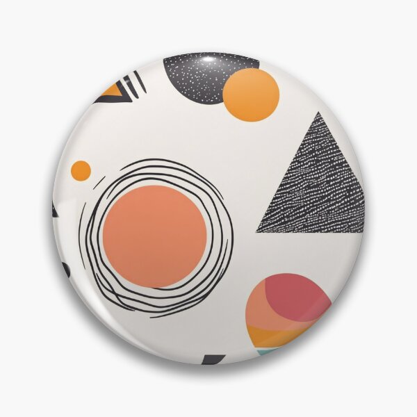 Item preview, Abstract Geometric Pure and Vibrant Shapes designed and sold by MidArtForge.