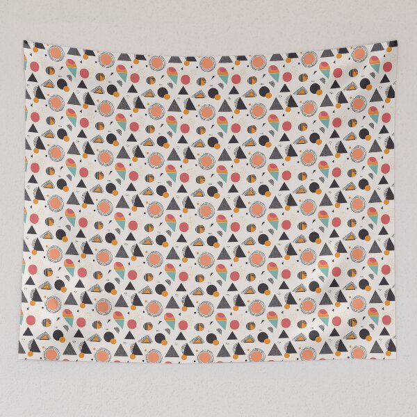 Item preview, Abstract Geometric Pure and Vibrant Shapes designed and sold by MidArtForge.
