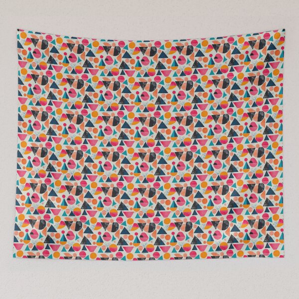 Item preview, Abstract Geometric Pure and Vibrant Shapes designed and sold by MidArtForge.
