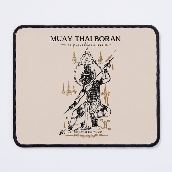 Item preview, Ancient Muay Thai Boxing Tattoo The Hermit designed and sold by KewaleeTee.