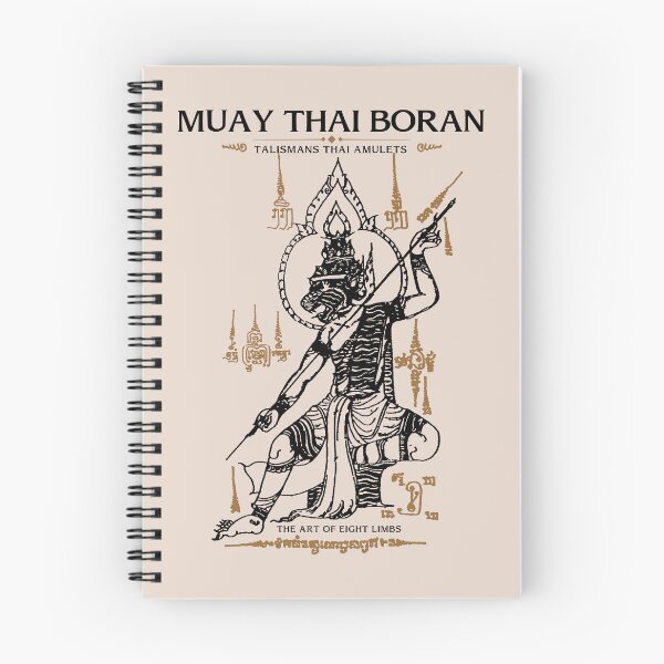 Item preview, Ancient Muay Thai Boxing Tattoo The Hermit designed and sold by KewaleeTee.