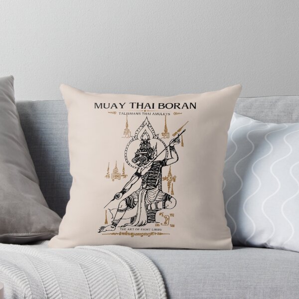 Item preview, Ancient Muay Thai Boxing Tattoo The Hermit designed and sold by KewaleeTee.