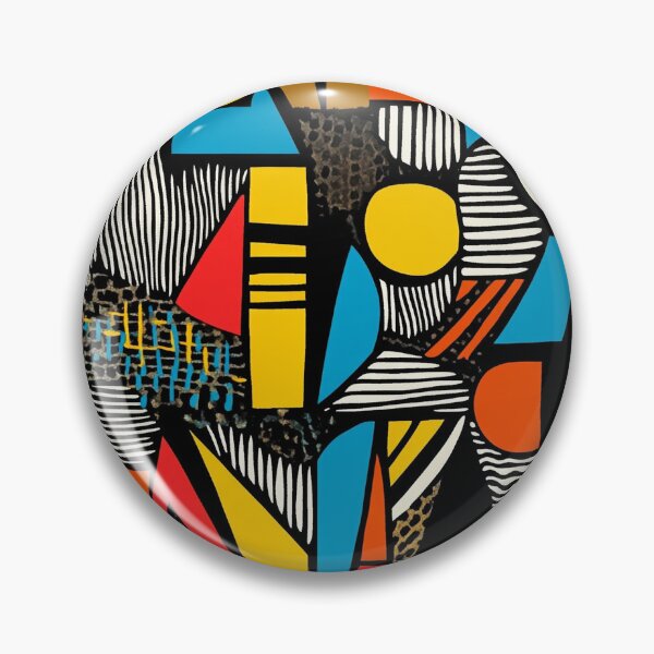 Item preview, Abstract Geometric Pure and Vibrant Shapes designed and sold by MidArtForge.