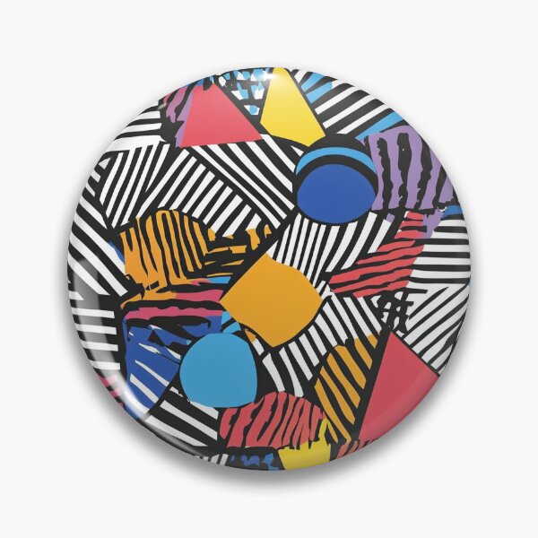 Item preview, Abstract Geometric Pure and Vibrant Shapes designed and sold by MidArtForge.