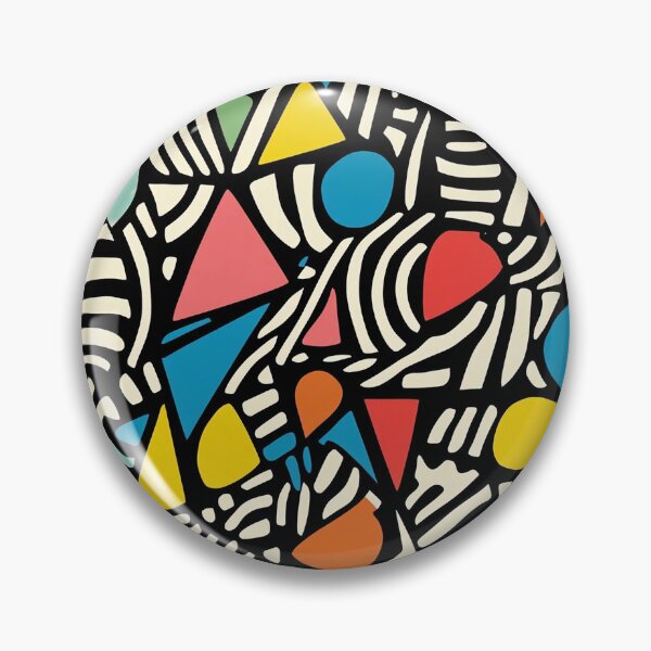 Item preview, Abstract Geometric Pure and Vibrant Shapes designed and sold by MidArtForge.