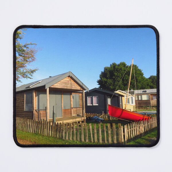 Item preview, Simon's Beach Hut & Bright Red Boat designed and sold by wiggyofipswich.