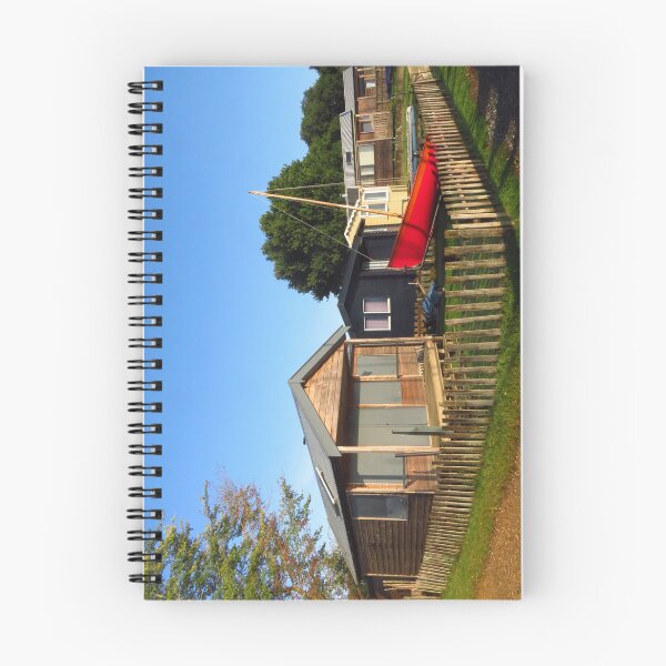 Item preview, Simon's Beach Hut & Bright Red Boat designed and sold by wiggyofipswich.