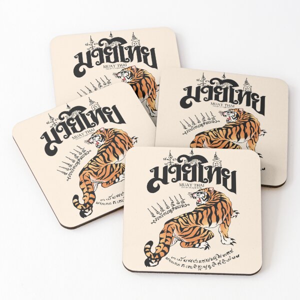 Item preview, Muay Thai Sak Yant Tiger designed and sold by KewaleeTee.