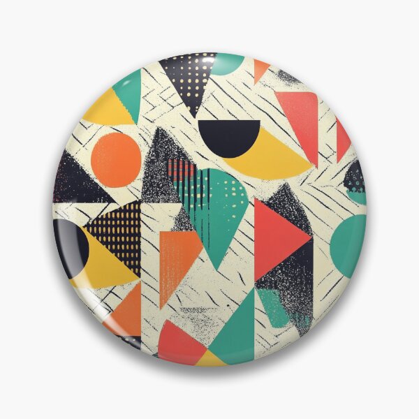 Item preview, Abstract Geometric Pure and Vibrant Shapes designed and sold by MidArtForge.