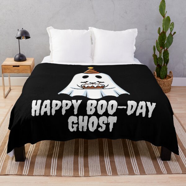 Artikelvorschau, HAPPY BOO-DAY GHOST - GHOST HALLOWEEN entworfen und verkauft von KEF Custom.