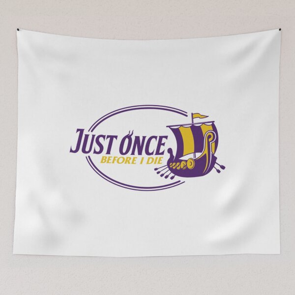 Item preview, Minnesota Vikings Fans - Just Once Before I Die designed and sold by masonaley.