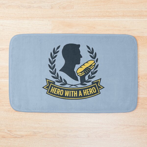 Item preview, Hero with a Hero – Sandwich Medal Badge designed and sold by Bratak.