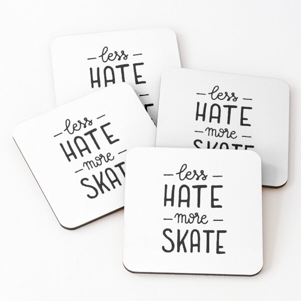 Item preview, Less hate more skate designed and sold by Marta Ambrosetti.