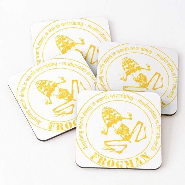 Item preview, Frogman Diver (Small Logo - Distressed) designed and sold by Karelleiza.
