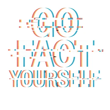 Artwork thumbnail, Go Fact Yourself - Science Matters by RDRdesign