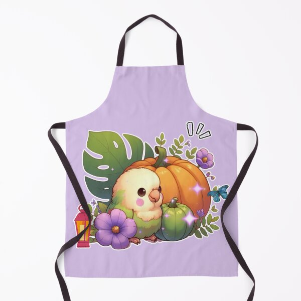 Item preview, Autumn Pumpkin Parrot – Cute Tropical Fall Bird Illustration designed and sold by Sugar Wisdom .