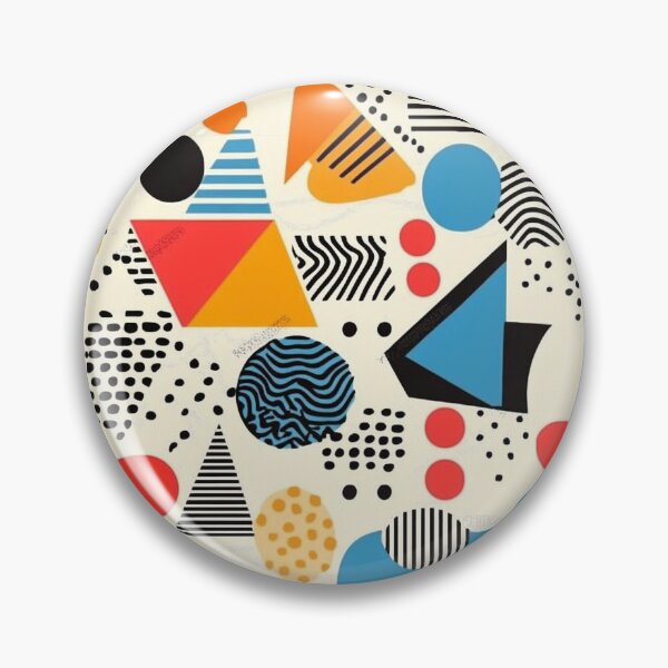 Item preview, Abstract Geometric Pure and Vibrant Shapes designed and sold by MidArtForge.
