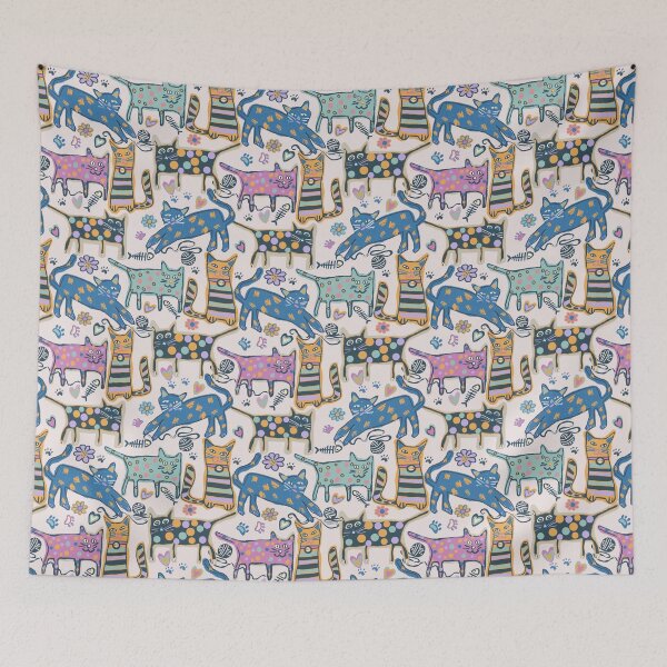 Item preview, Playful Funny Cats designed and sold by Callyedesigns.