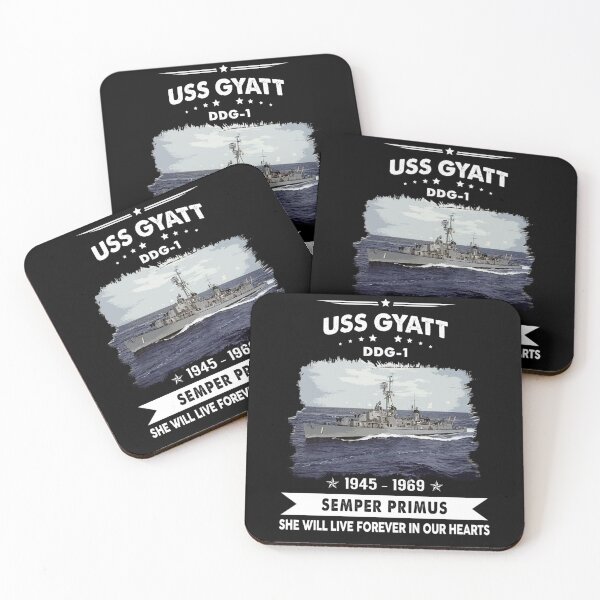 Item preview, USS Gyatt, Navy Veteran Mens Gift Idea Husband, Dad, Grandpa designed and sold by Timeless Bond Designs.
