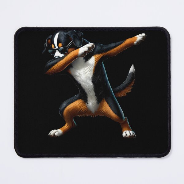 Item preview, Dabbing Entlebucher Mountain Dog Lover designed and sold by Kimberley King Art  King Art.
