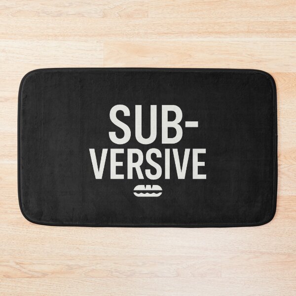 Item preview, Subversive – Sandwich Wordplay Typography designed and sold by Bratak.
