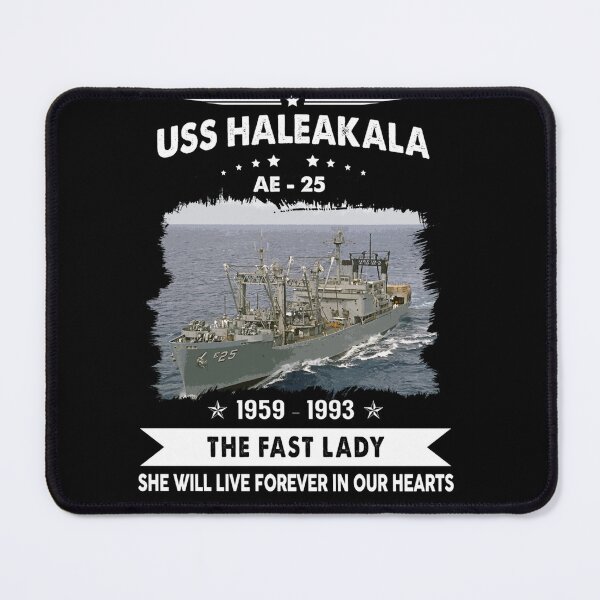 Item preview, USS Haleakala AE 25, Navy Veteran Mens Gift Idea Husband, Dad, Grandpa designed and sold by Timeless Bond Designs.