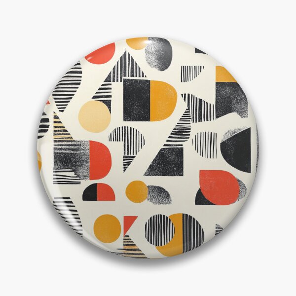 Item preview, Abstract Geometric Pure and Vibrant Shapes designed and sold by MidArtForge.