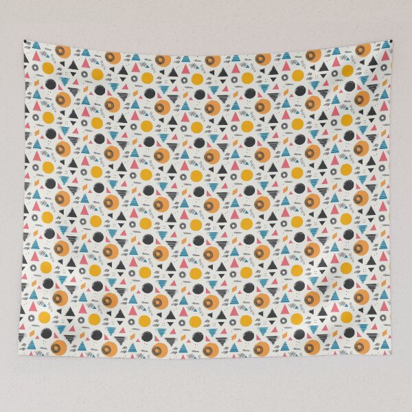 Item preview, Abstract Geometric Pure and Vibrant Shapes designed and sold by MidArtForge.
