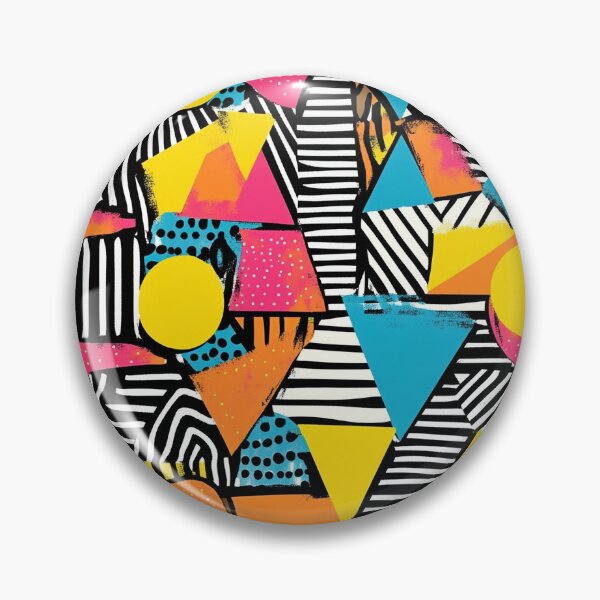 Item preview, Abstract Geometric Pure and Vibrant Shapes designed and sold by MidArtForge.