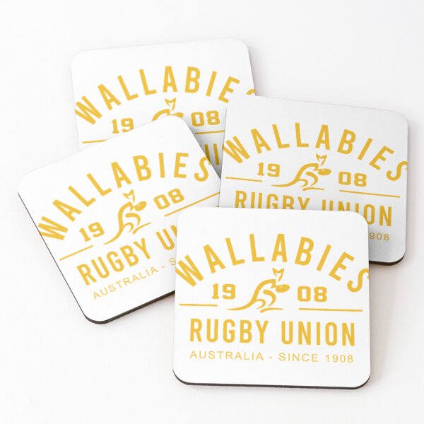 Item preview, He Wallabies Logo Rugby Rise designed and sold by Ethelyneber.
