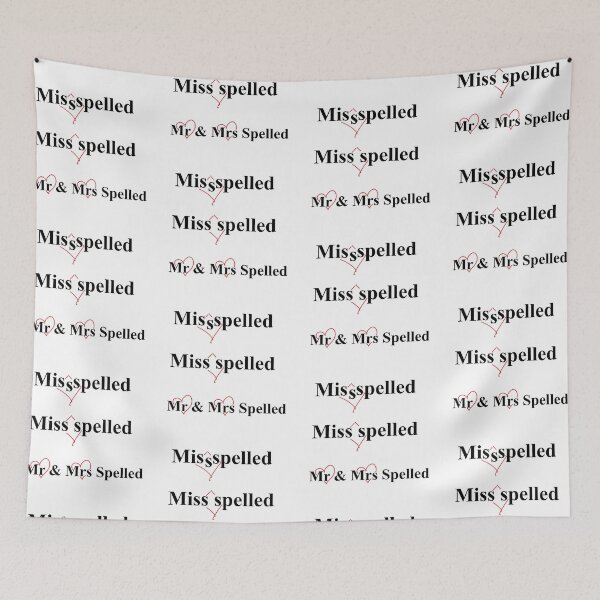 Item preview, Misspelled Humor | Umorismo sugli errori di ortografia | Falsch geschriebener Humor designed and sold by LenaBlueDesigns.