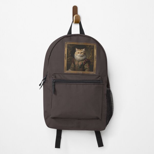 Item preview, Baroque Persian Cat: Regal Historic Portrait designed and sold by Custom-Arts-AI.