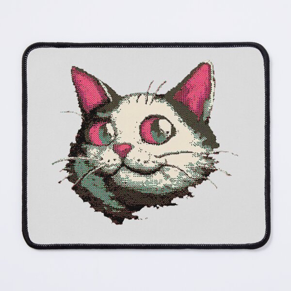 Item preview, Pixel Cat Minimal Icon Art designed and sold by Bambooartist.
