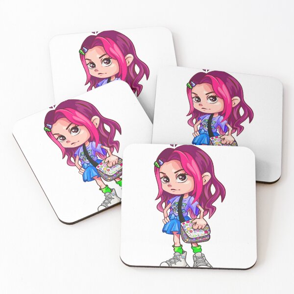 Aperçu de l'œuvre Fille Chibi de style punk créée et vendue par miremi.