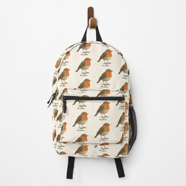 Item preview, European Robin – Vintage Field Guide Style Bird Illustration for Nature Lovers & Forest School designed and sold by The Digital Compass.