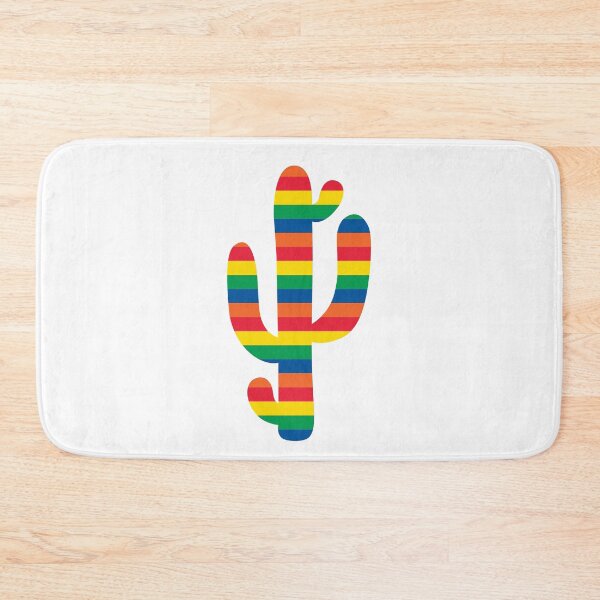 Item preview, Rainbow Cactus | Colorful Desert Pride Design designed and sold by The secret storage room.