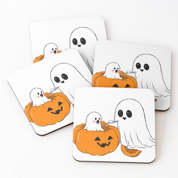 Item preview, Fantasma cute de halloween designed and sold by FrezArt.