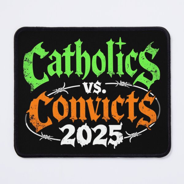 Item preview, Catholics Vs Convicts  designed and sold by NicolaMraz.