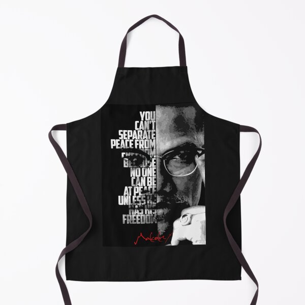 Item preview,  Black And White Malcolm X Quote  designed and sold by StephanieHollif.